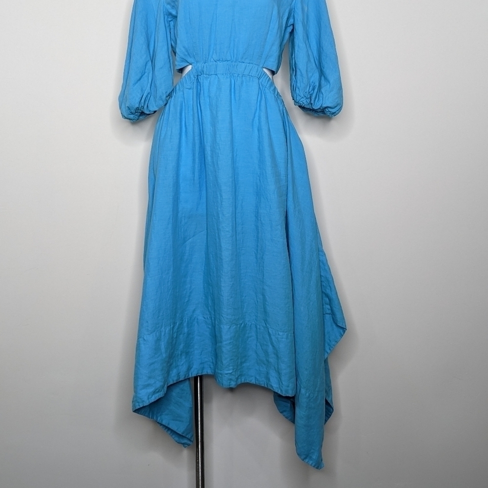 Nicholas blue cutout dress 10 - Picture 9 of 13